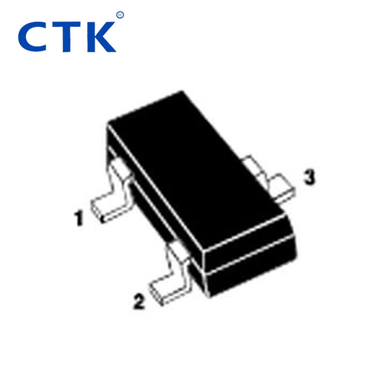 TKMP2333L SOT-23-3L Mosfet for electronic cigarette-CTK Mosfet Manufacturer