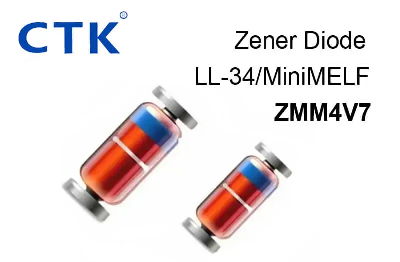 Unveiling the Superior Zener Diode - ZMM4V7 by CTK-Zener Diode Manufacturer