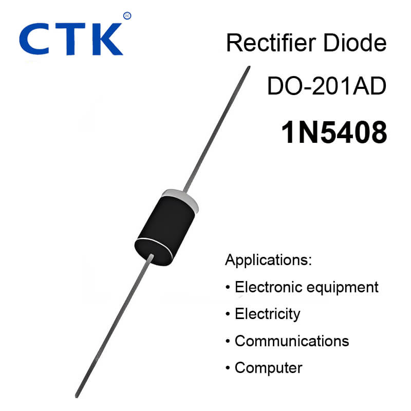 IN5408 DO-27(DO-201AD) Plastic-Encapsulate Rectifier Diodes