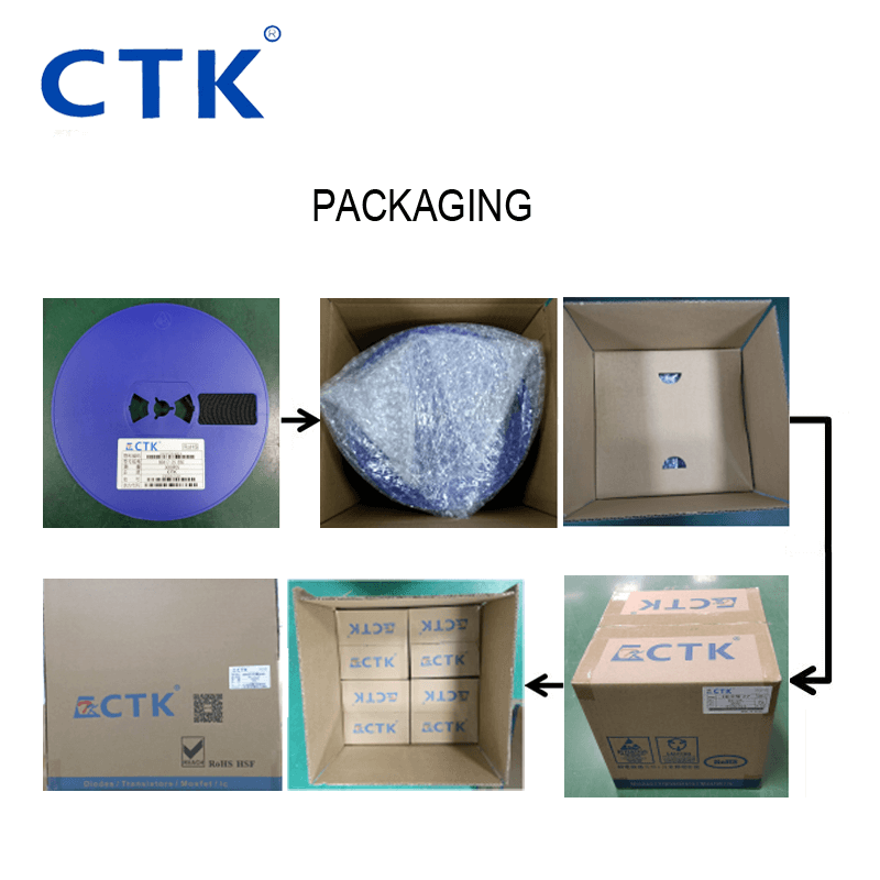 1N4007 DO-41 Rectifier Diode Packaging