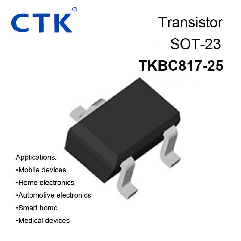 BC817-25 SOT-23 Транзисторы с пластиковым корпусом-CTK Transistor Про