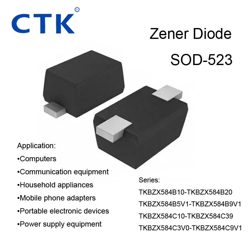 SOD-523 Plastic-Encapsulate Zener Diodes BZX584B10-BZX584B20