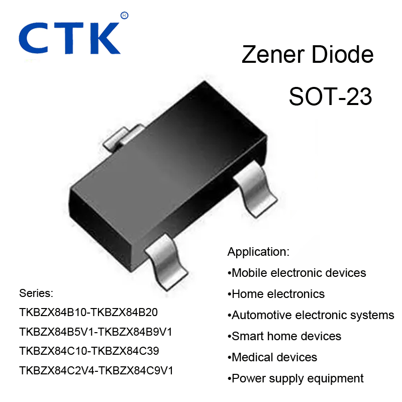 SOT-23 Plastic-Encapsulate Zener Diodes