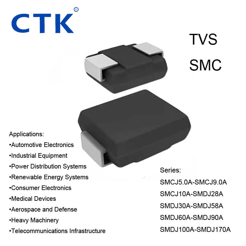 SMCJ Series TVS To Protect Sensitive Electronic Equipment