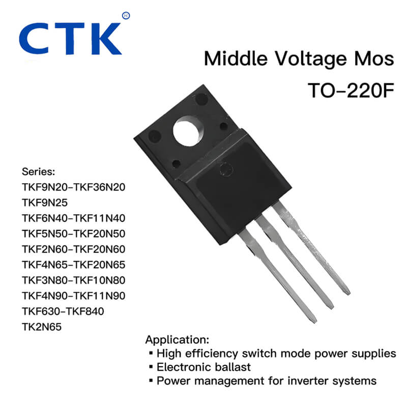 TO-220F Plastic Package Middle Voltage Mos