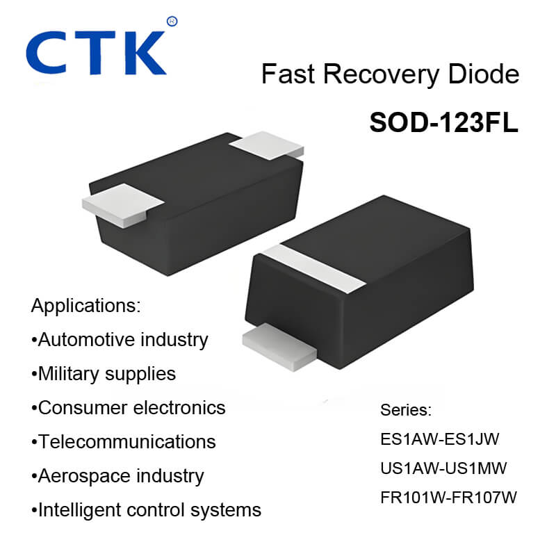 1.0A SOD-123FL Fast Recovery Diodes Surface Mount Superfast Recovery Rectifier