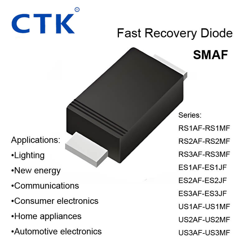 SMAF Fast Recovery Diodes Surface Mount Superfast Recovery Rectifier