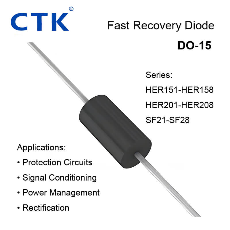 DO-15 Fast recovery diodes