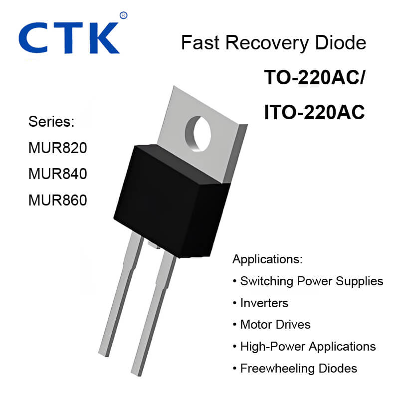 TO-220AC/ITO-220AC Fast recovery diodes