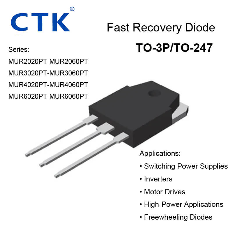 TO-3P/TO-247 Fast recovery diodes