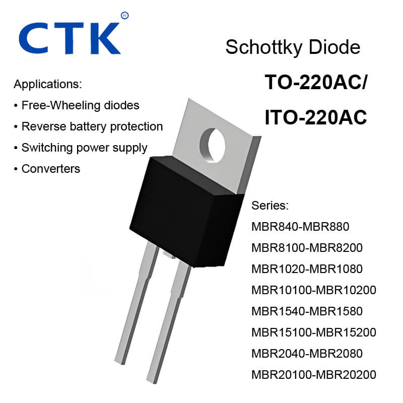 TO-220AC/ITO-220AC Plastic Package Schottky Diode