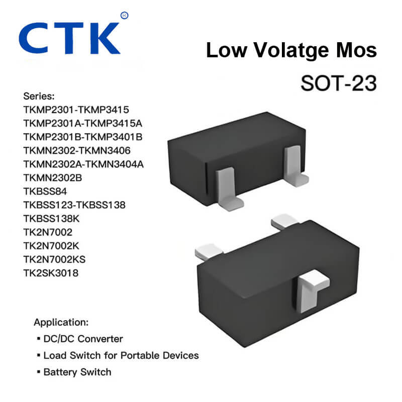 SOT-23 Plastic Package Low Voltage Mos