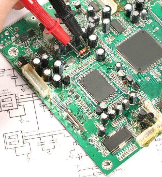 Short circuit on circuit board