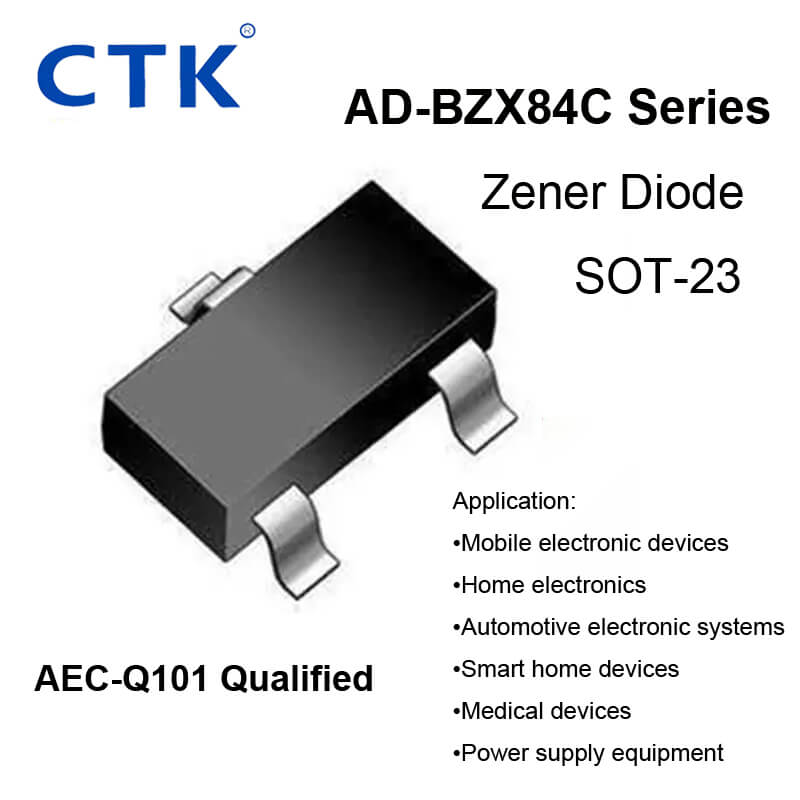 AD-BZX84C series sot-23 Zener diodes