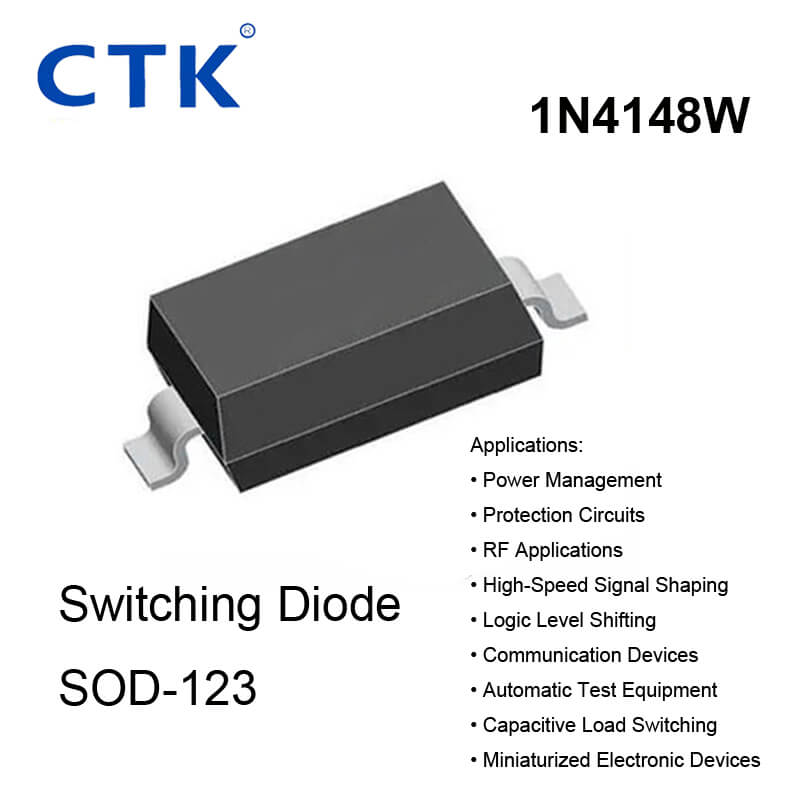 1N4148W SOD-123 Fast Switching Diode-CTK Switching Diode Manufacturer